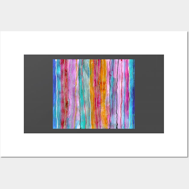 Stripe Pattern Wall Art by susanchristophe